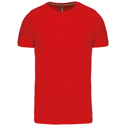 SHORT-SLEEVED CREW NECK T-SHIRT - Red - Main