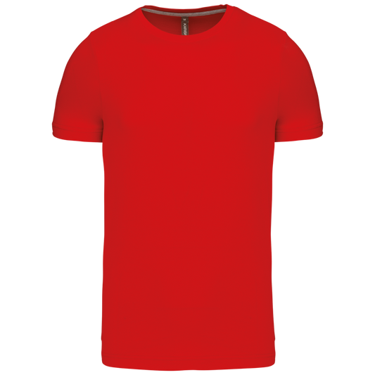 SHORT-SLEEVED CREW NECK T-SHIRT - Red - Main