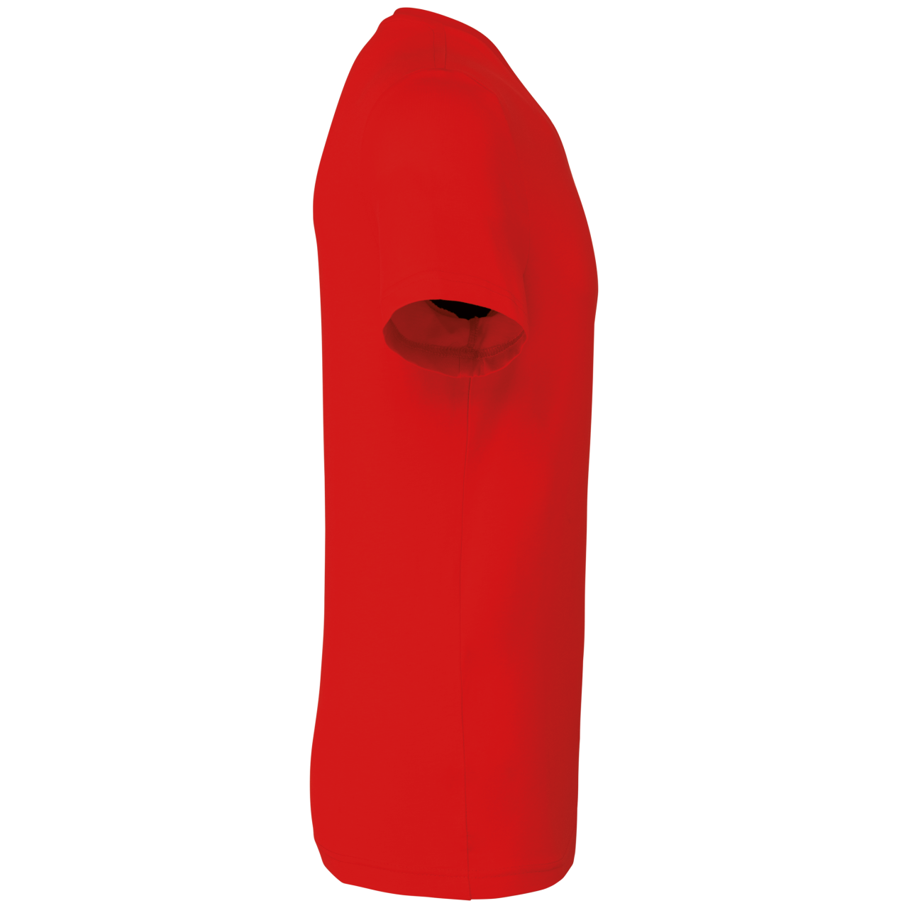 SHORT-SLEEVED CREW NECK T-SHIRT - Red - Additional