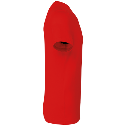 SHORT-SLEEVED CREW NECK T-SHIRT - Red - Additional