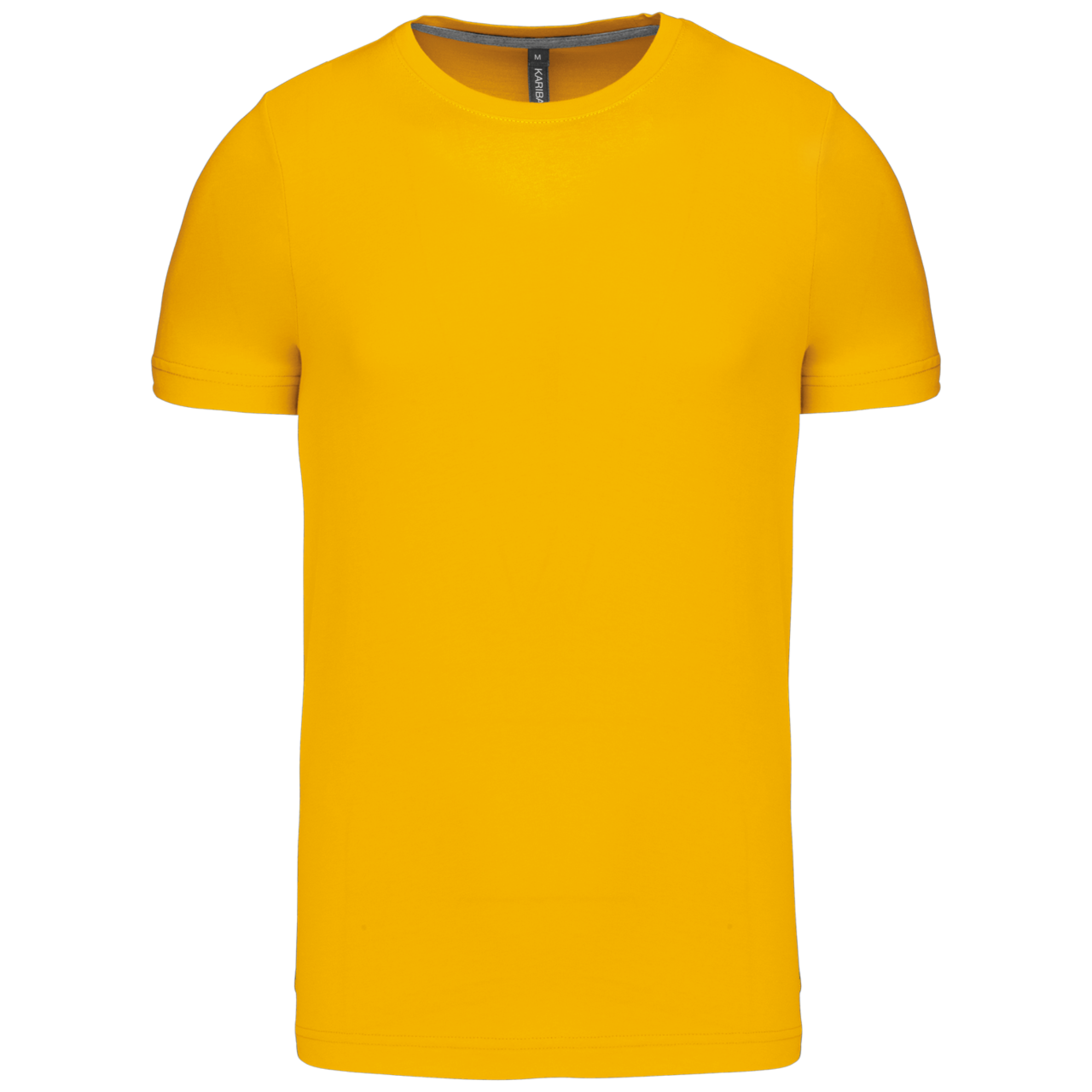 SHORT-SLEEVED CREW NECK T-SHIRT - Yellow - Main