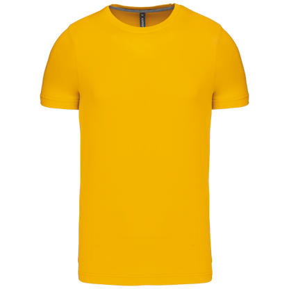 SHORT-SLEEVED CREW NECK T-SHIRT - Yellow - Main