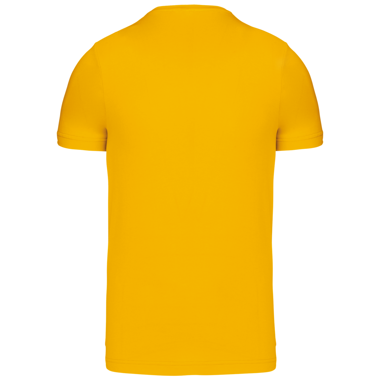 SHORT-SLEEVED CREW NECK T-SHIRT - Yellow - Additional