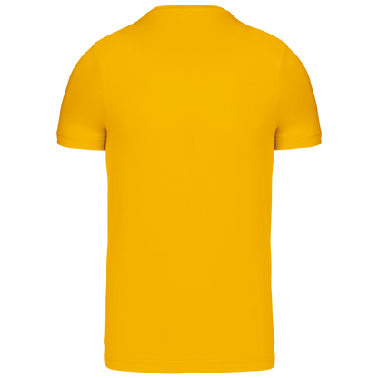 SHORT-SLEEVED CREW NECK T-SHIRT - Yellow - Additional