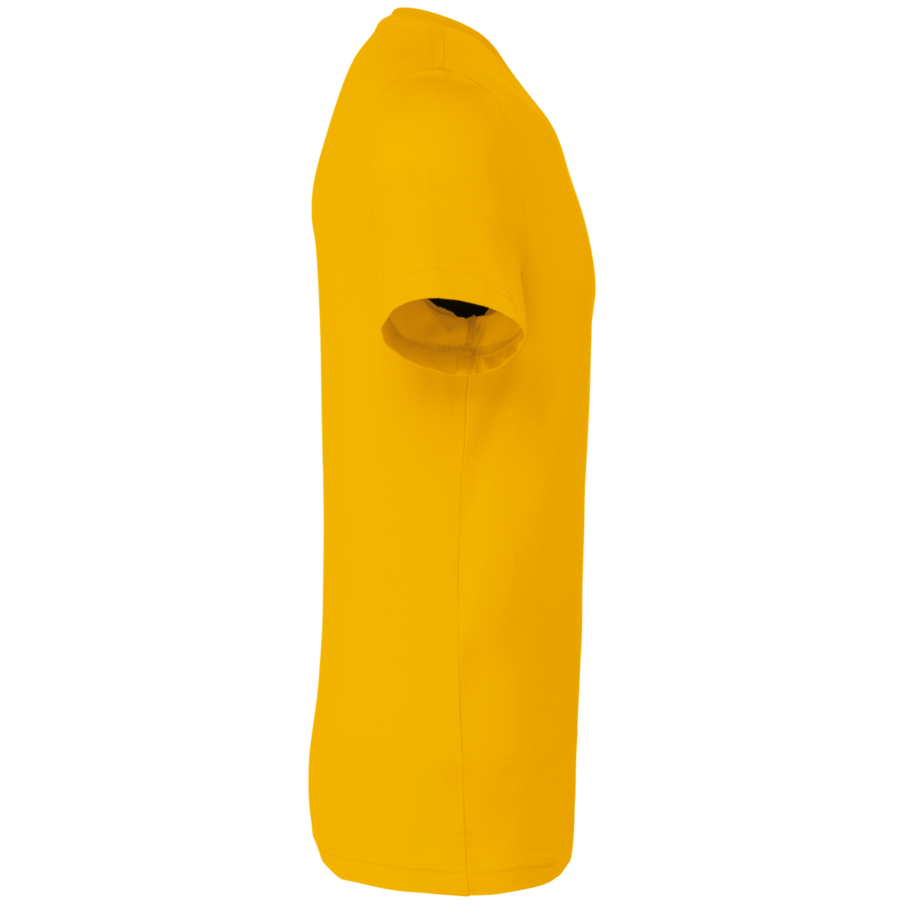 SHORT-SLEEVED CREW NECK T-SHIRT - Yellow - Additional