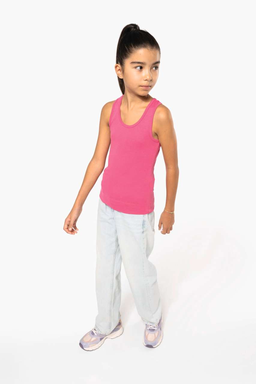 GIRLS' VEST - Black - Additional