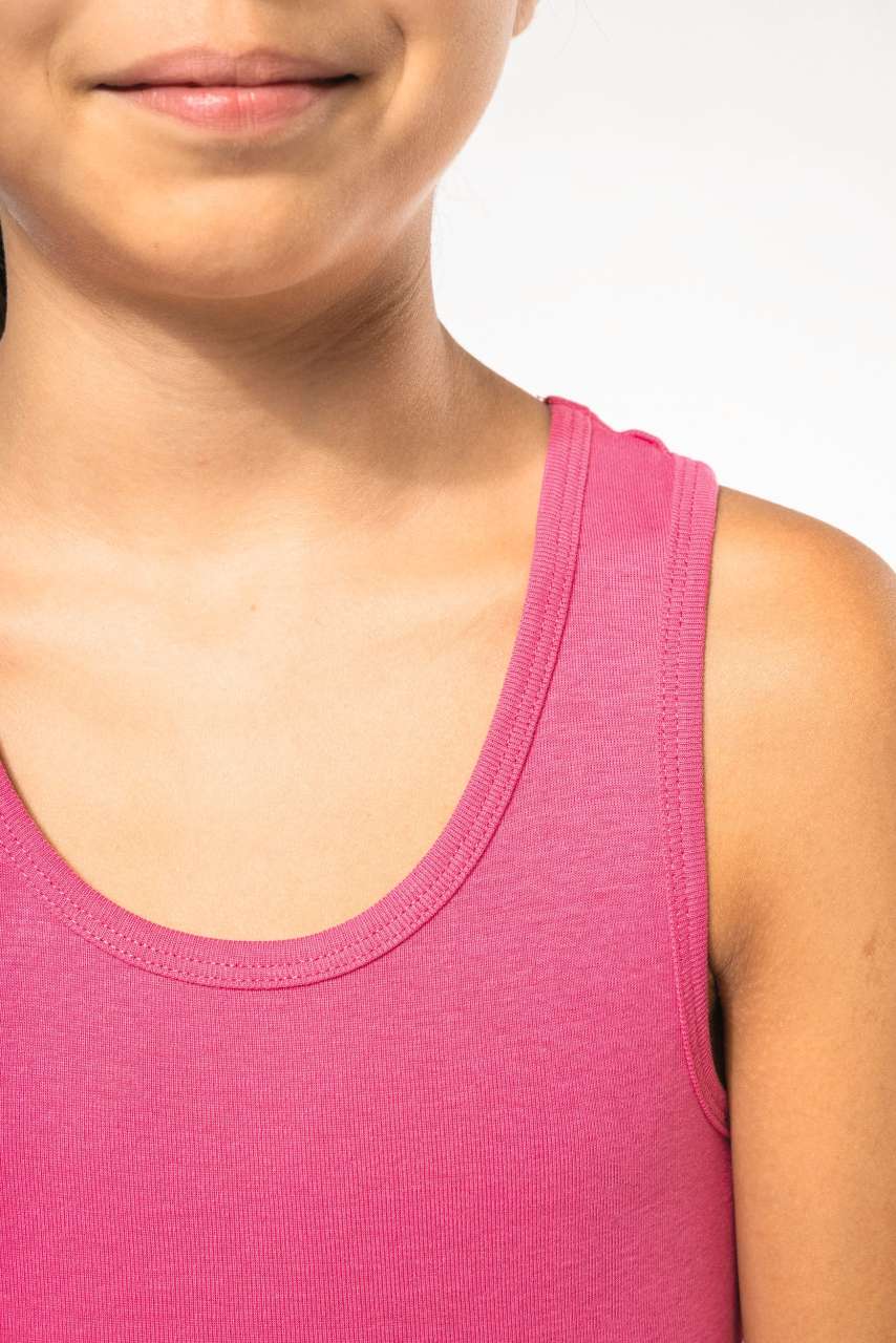 GIRLS' VEST - White - Additional