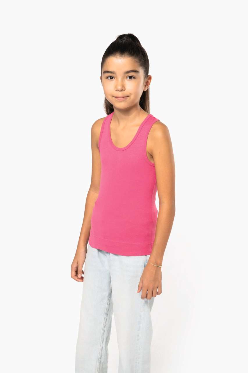 GIRLS' VEST - Black - Additional
