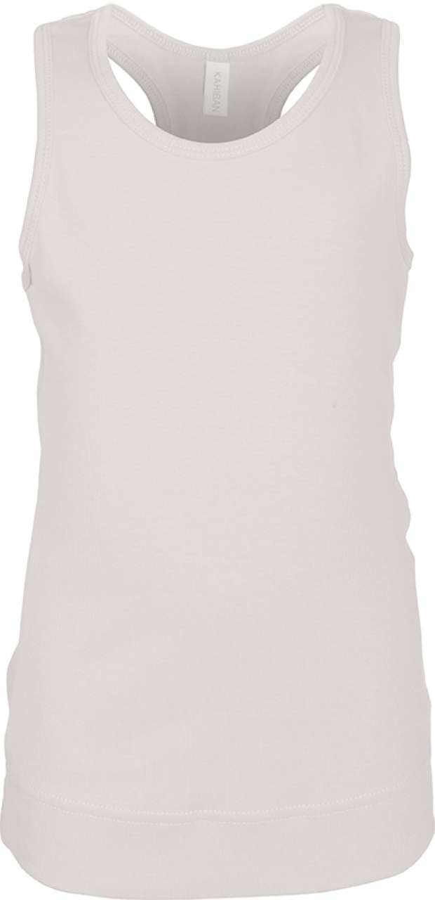 GIRLS' VEST - White - Main
