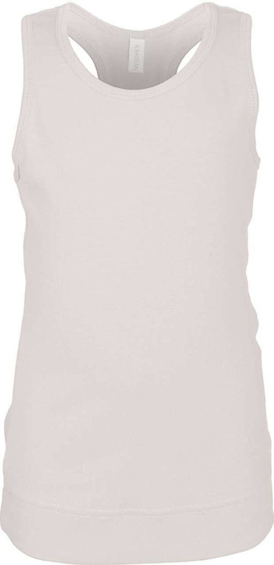 GIRLS' VEST - White - Main