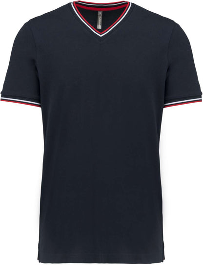 KA374 Navy/Red/White