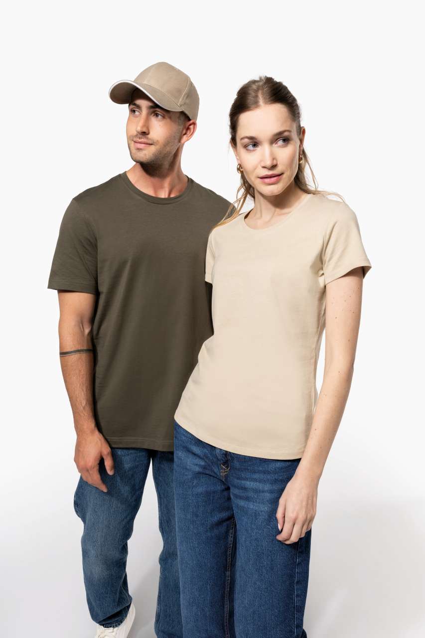 LADIES' SHORT SLEEVE CREW NECK T-SHIRT - White - Additional