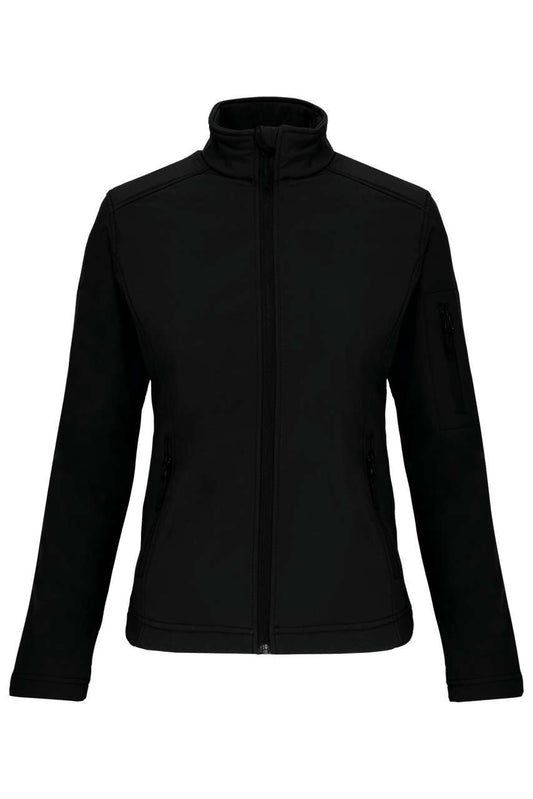 LADIES' SOFTSHELL JACKET - Black - Main