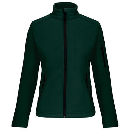 LADIES' SOFTSHELL JACKET - Bottle Green - Main