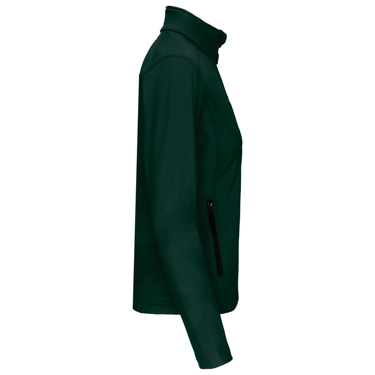 LADIES' SOFTSHELL JACKET - Bottle Green - Additional
