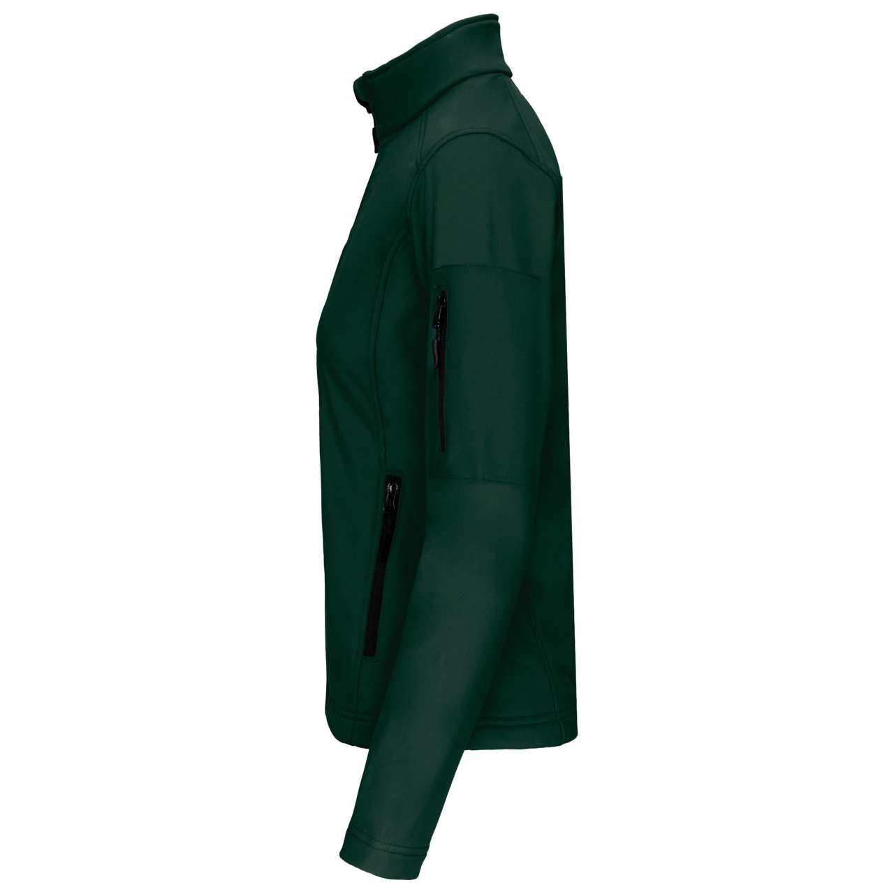 LADIES' SOFTSHELL JACKET - Bottle Green - Additional