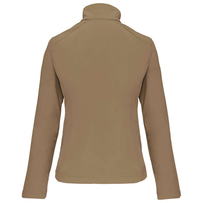 LADIES' SOFTSHELL JACKET - Camel - Additional