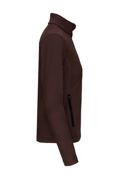 LADIES' SOFTSHELL JACKET - Chocolate - Additional