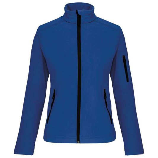 LADIES' SOFTSHELL JACKET - Dark Royal Blue - Main