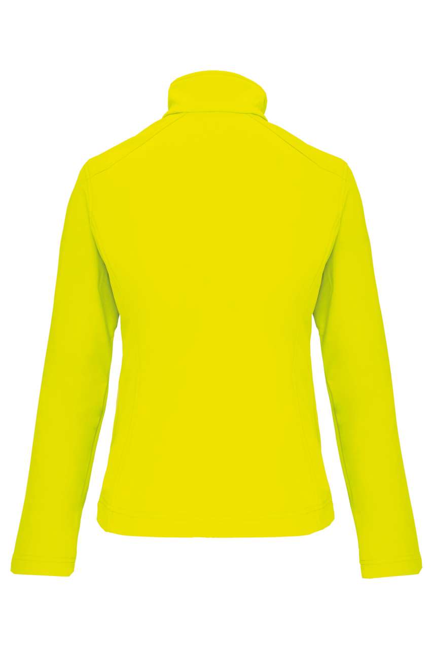 LADIES' SOFTSHELL JACKET - Fluorescent Yellow - Additional