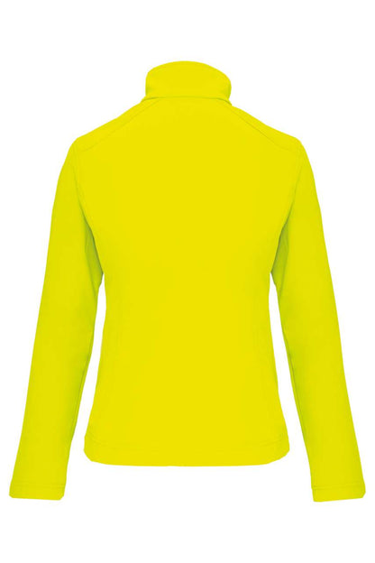 LADIES' SOFTSHELL JACKET - Fluorescent Yellow - Additional