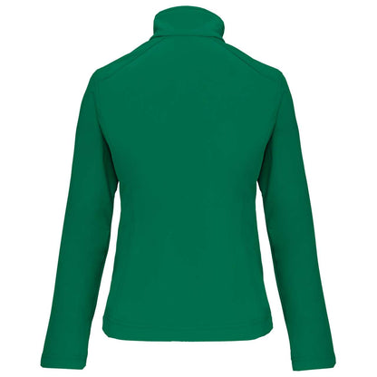 LADIES' SOFTSHELL JACKET - Kelly Green - Additional