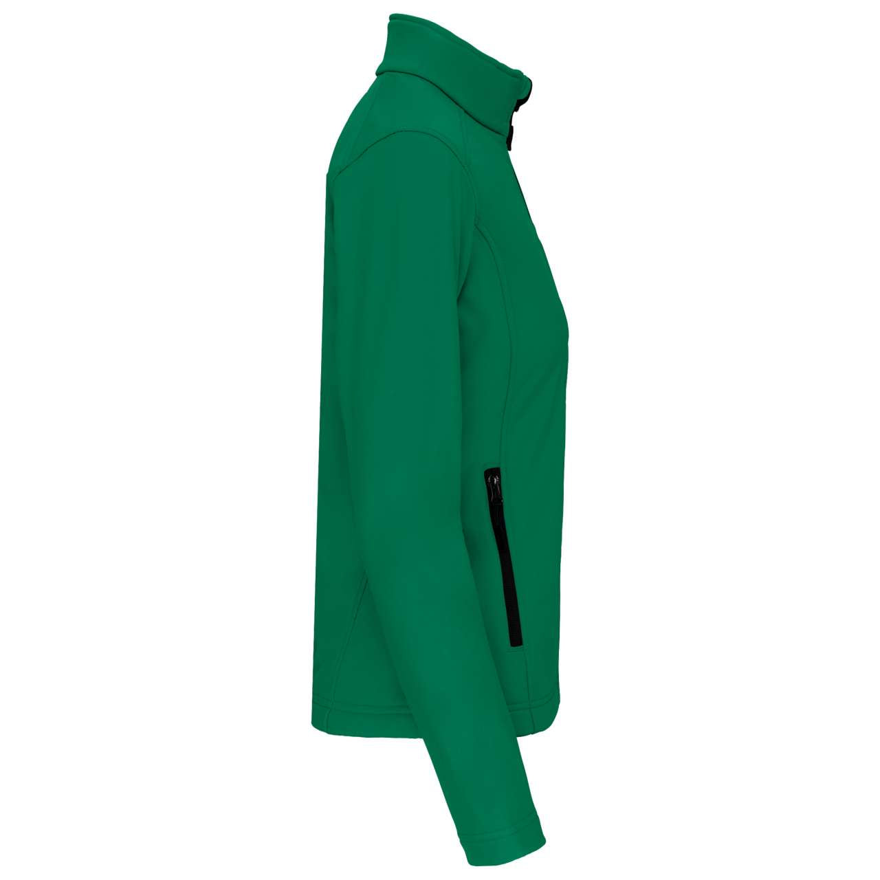 LADIES' SOFTSHELL JACKET - Kelly Green - Additional