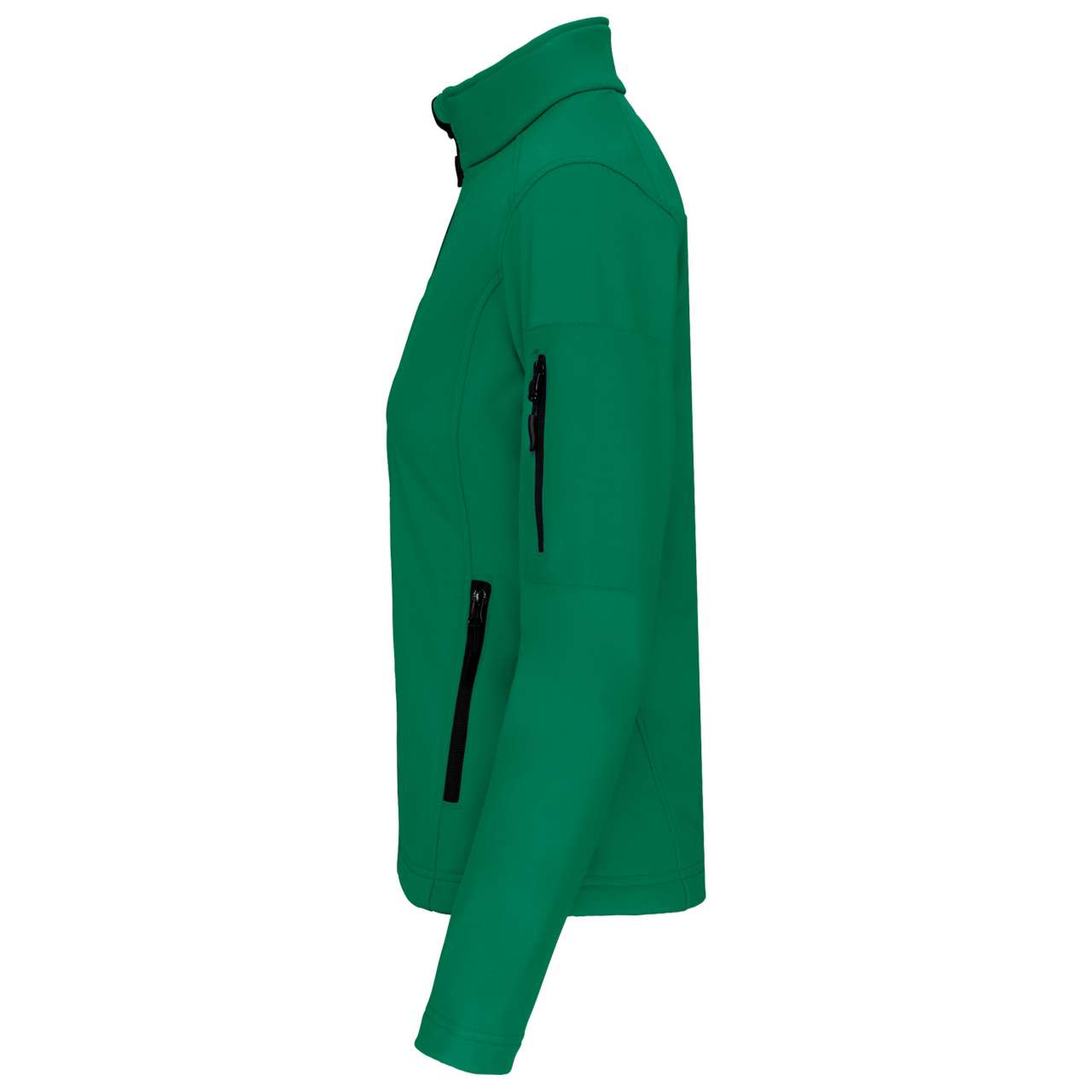 LADIES' SOFTSHELL JACKET - Kelly Green - Additional