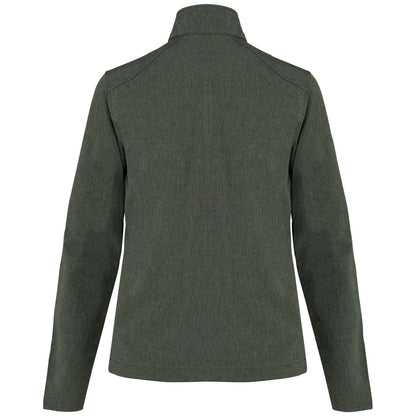 LADIES' SOFTSHELL JACKET - Marl Green - Additional