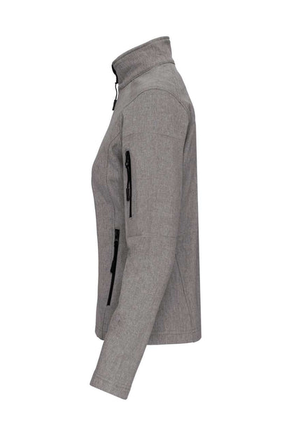 LADIES' SOFTSHELL JACKET - Marl Grey - Additional