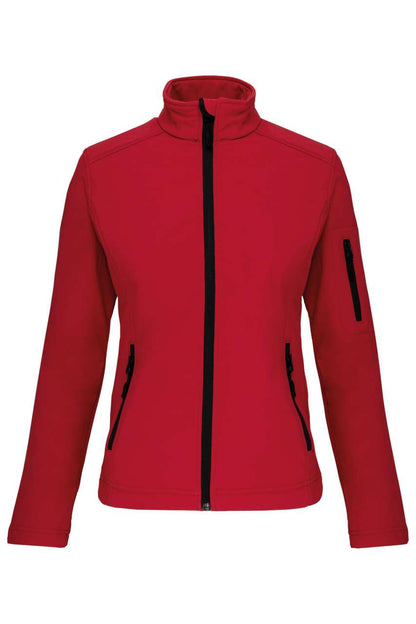 LADIES' SOFTSHELL JACKET - Red - Main