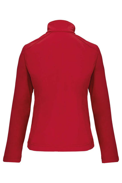 LADIES' SOFTSHELL JACKET - Red - Additional
