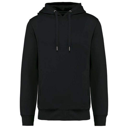 UNISEX ECO-FRIENDLY FRENCH TERRY HOODIE - Black - colorimageurl