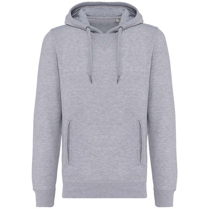 UNISEX ECO-FRIENDLY FRENCH TERRY HOODIE - Oxford Grey - colorimageurl