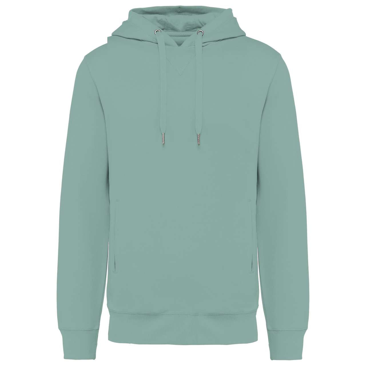 UNISEX ECO-FRIENDLY FRENCH TERRY HOODIE - Sage - colorimageurl