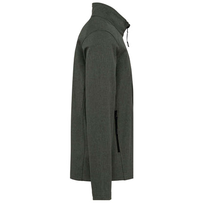 SOFTSHELL JACKET - Marl Green - Additional
