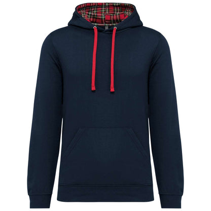 KA4013 Navy/Red Tartan