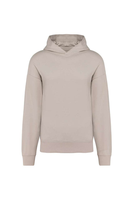UNISEX OVERSIZED FLEECE HOODIE - Clay - colorimageurl