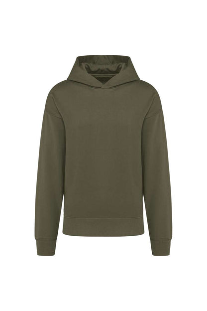 UNISEX OVERSIZED FLEECE HOODIE - Light Khaki - colorimageurl