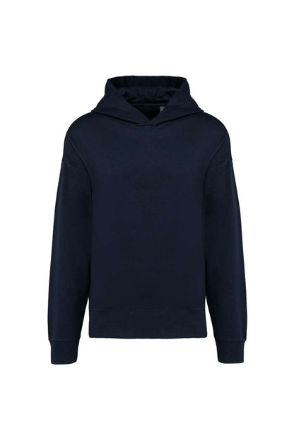 UNISEX OVERSIZED FLEECE HOODIE - Navy - colorimageurl