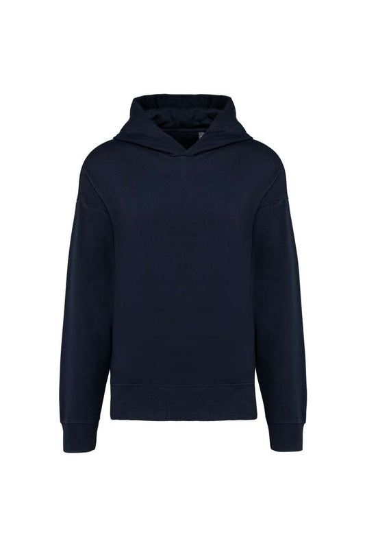 UNISEX OVERSIZED FLEECE HOODIE - Navy - colorimageurl