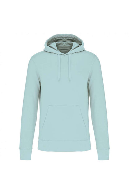 MEN'S ECO-FRIENDLY HOODED SWEATSHIRT - Ice Mint - colorimageurl