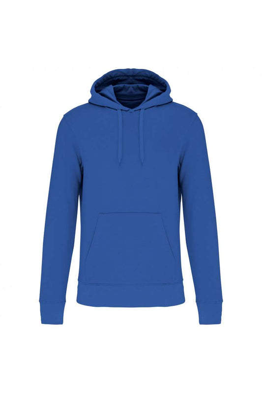 MEN'S ECO-FRIENDLY HOODED SWEATSHIRT - True Indigo - colorimageurl