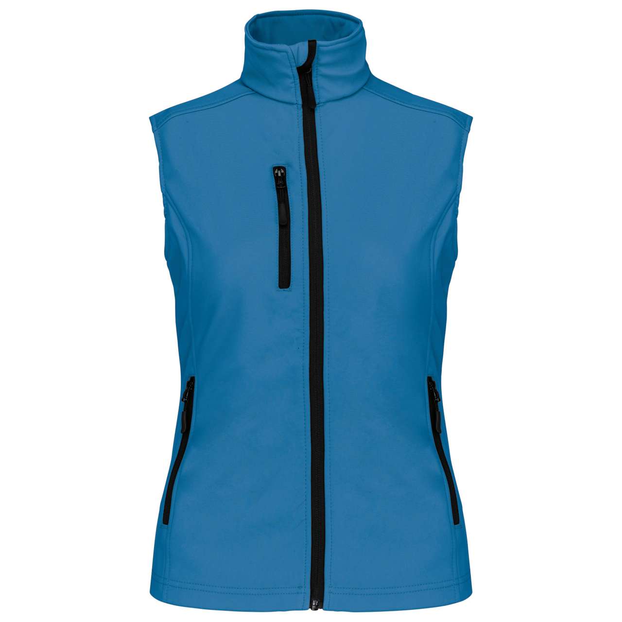 LADIES' SOFTSHELL BODYWARMER - Aqua Blue - Main
