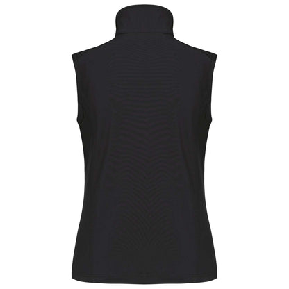 LADIES' SOFTSHELL BODYWARMER - Black - Additional