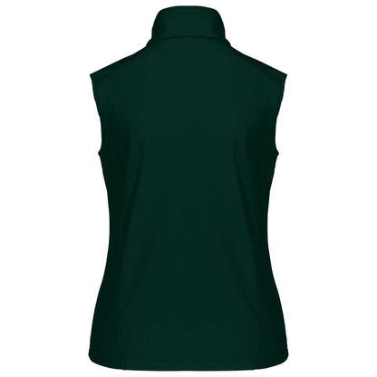 LADIES' SOFTSHELL BODYWARMER - Bottle Green - Additional