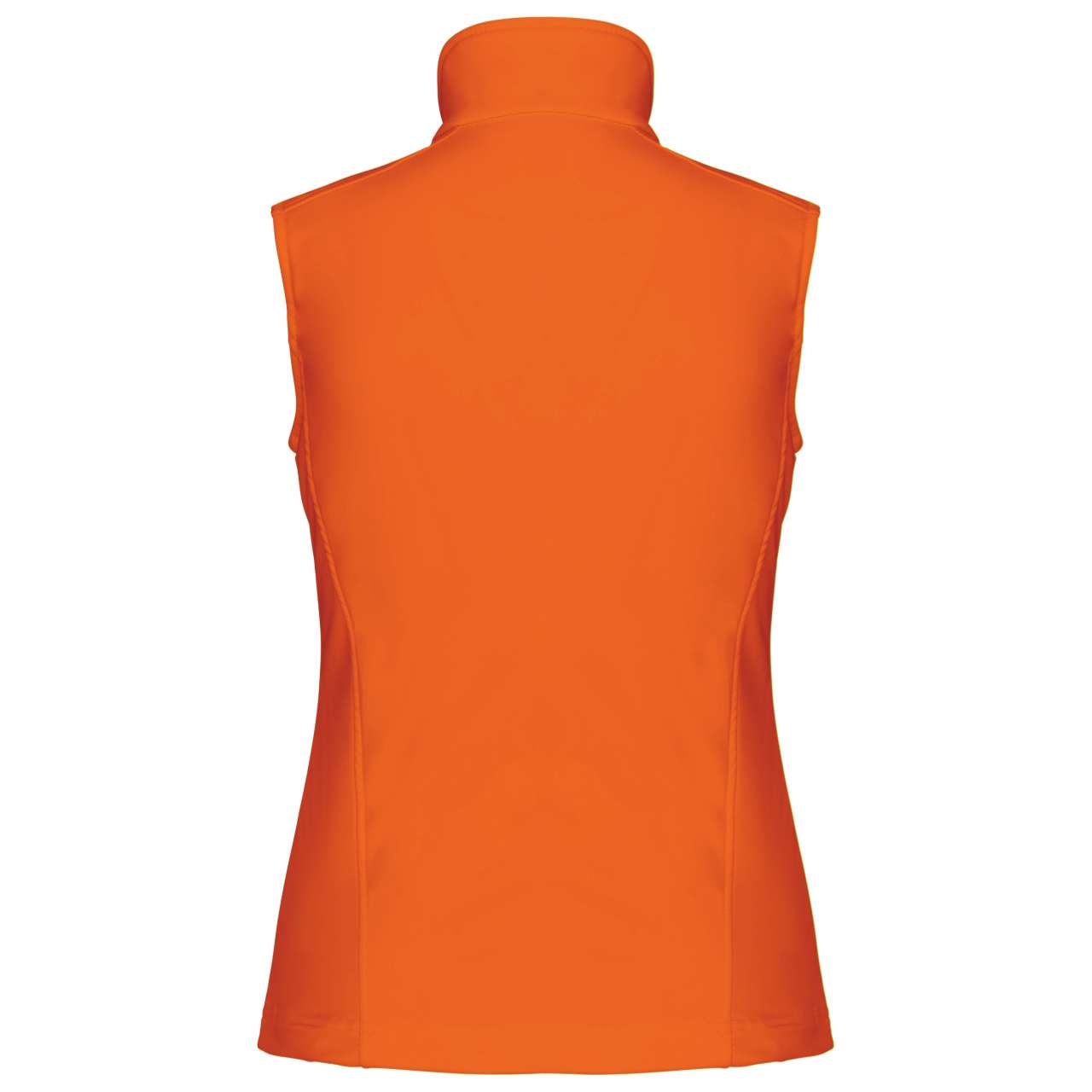 LADIES' SOFTSHELL BODYWARMER - Fluorescent Orange - Additional