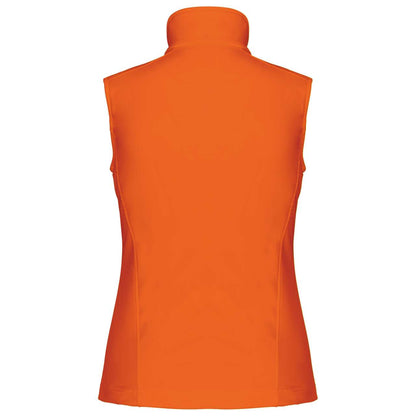 LADIES' SOFTSHELL BODYWARMER - Fluorescent Orange - Additional