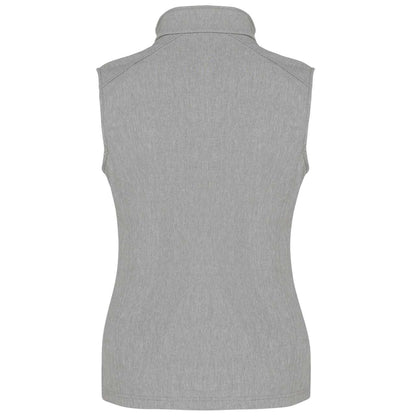 LADIES' SOFTSHELL BODYWARMER - Marl Grey - Additional