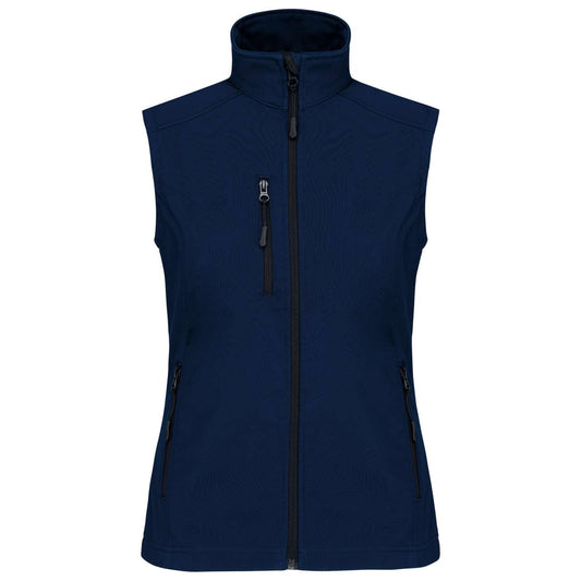 LADIES' SOFTSHELL BODYWARMER - Navy - Main